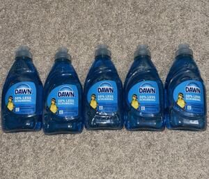 5 PACKS Dawn Ultra Dish Soap Dishwashing Liquid Original 7.5 fl oz